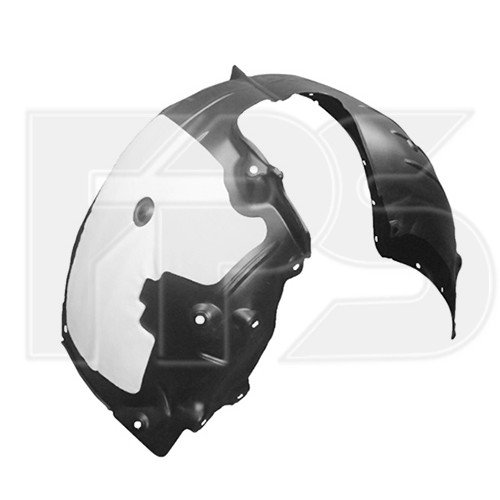 Підкрилок пластиковий AS07350410 на MAZDA 3 (BP) HB 2018-