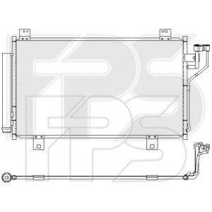 Кондесатор кондиционера AS07350034 на MAZDA 6 (GJ) 2018-