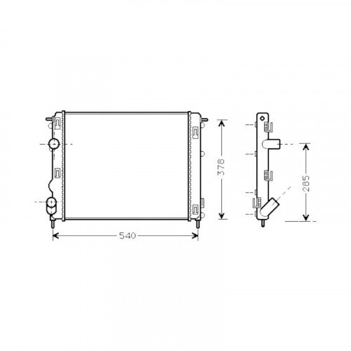 Радиатор охлаждения  AS00045684