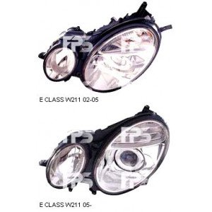 Фара передняя AS07350627 на MERCEDES 211 (E-CLASS) 2002-2006