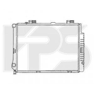 Радиатор охлаждения AS07350446 на MERCEDES 210 (E-CLASS) 1995-1999