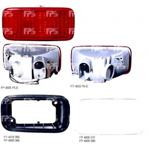 Ліхтар задній AS07350895 на MITSUBISHI LANCER IX (CS) 2004-2008