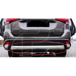 Спойлер бампера AS07351049 на MITSUBISHI OUTLANDER III 2012-2018