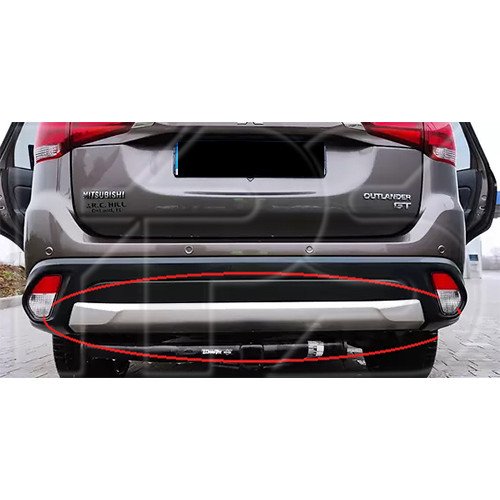 Спойлер бампера AS07351049 на MITSUBISHI OUTLANDER III 2012-2018