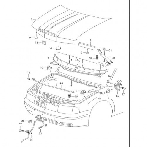 Капот AS00048864