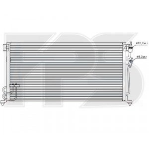 Кондесатор кондиционера AS07350862 на MITSUBISHI LANCER VIII 1998-2003