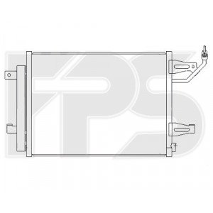 Кондесатор кондиционера AS08119497 на MITSUBISHI COLT (Z30) 2004-2009
