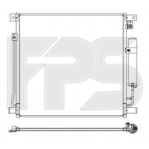 Кондесатор кондиціонера AS08110454 на MITSUBISHI L200 2018-