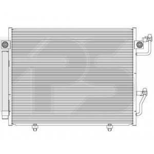 Кондесатор кондиціонера AS08111196 на MITSUBISHI PAJERO III (V60 / V70) 2000-2002