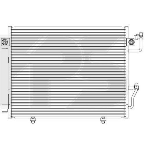 Кондесатор кондиціонера AS08111196 на MITSUBISHI PAJERO III (V60 / V70) 2000-2002