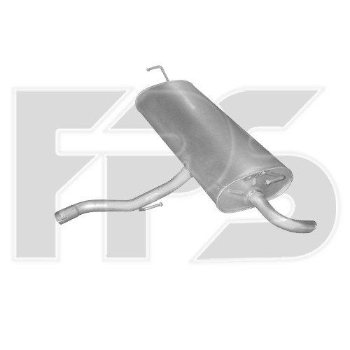 Глушник AS08119148 на NISSAN QASHQAI+2 2008-2010