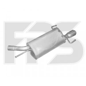 Глушитель AS07351489 на OPEL CORSA C 2004-2007