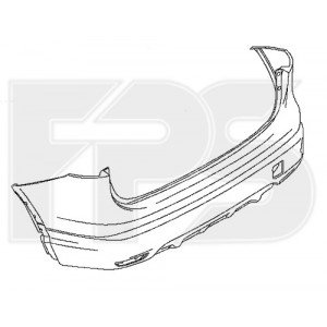 Бампер AS07351615 на NISSAN ROGUE SPORT 2019-