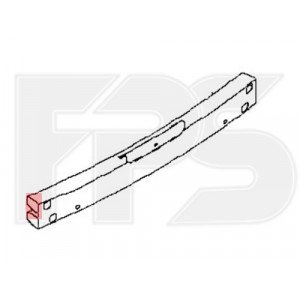 Шина бампера AS07351949 на NISSAN VERSA 2019-