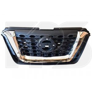 Решетка радиатора пластиковая AS07351952 на NISSAN KICKS 2016-2020