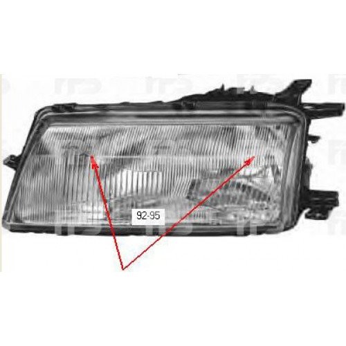 Фара передняя AS07352041 на OPEL VECTRA A 1988-1995