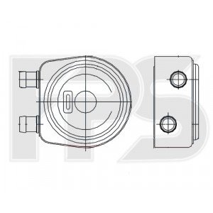 Радиатор маслянный AS07351271 на OPEL VIVARO 2002-2007