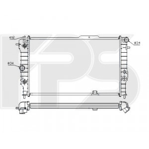 Радиатор охлаждения AS07352169 на OPEL VECTRA A 1988-1995