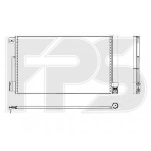 Кондесатор кондиціонера AS07352228 на FIAT GRANDE PUNTO 2005-2018