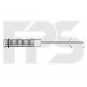 Осушувач кондиціонера AS07352243 на OPEL ZAFIRA 1999-2005