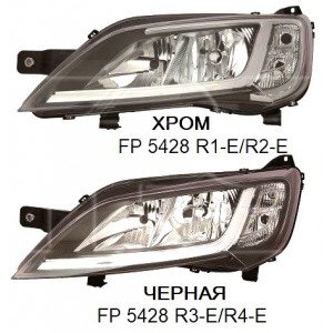 Фара передняя AS07352702 на PEUGEOT BOXER 2014-