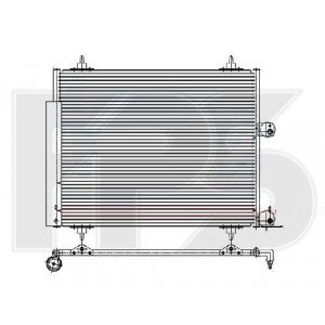 Кондесатор кондиціонера AS08116645 на FIAT ULYSSE 1994-2002