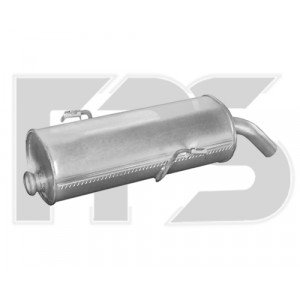 Глушитель AS07352767 на PEUGEOT 206 1998-2009