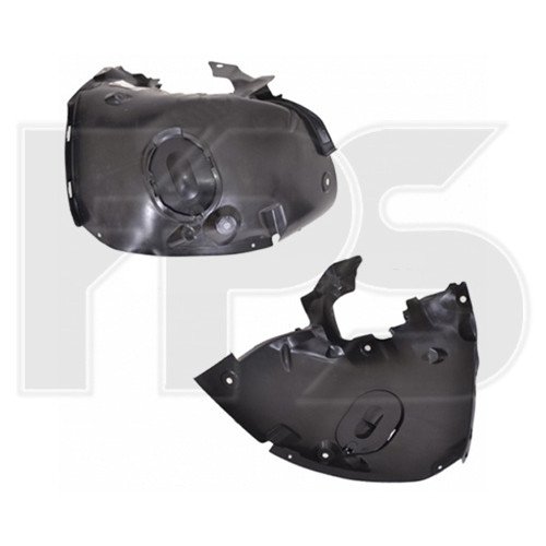 Подкрылок пластиковый AS07353017 на RENAULT MEGANE (II) 2003-2008