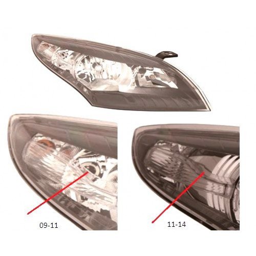 Фара передняя AS07353186 на RENAULT MEGANE (III) 2009-2016