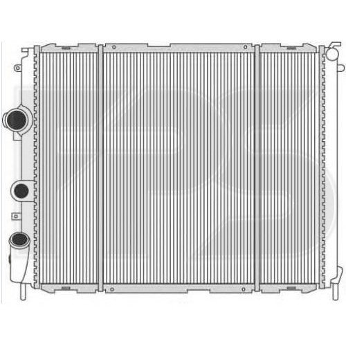 Радіатор охолодження AS07352876 на RENAULT KANGOO 1997-2003
