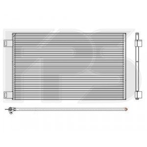 Кондесатор кондиціонера AS07352915 на RENAULT KANGOO 2013-2021