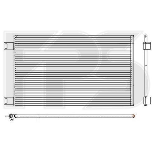 Кондесатор кондиціонера AS07352915 на RENAULT KANGOO 2013-2021