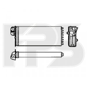 Радіатор печі AS07352943 на RENAULT MASCOTT 2003-2009