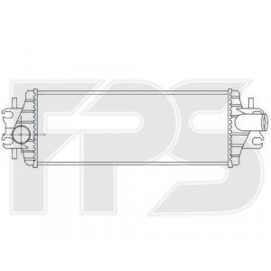 Радіатор наддуву AS07352956 на OPEL VIVARO 2002-2007