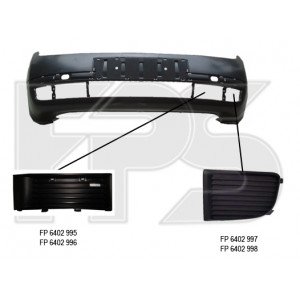 Решітка пластикові AS07353758 на SKODA FABIA 1999-2005