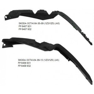 Кріплення бампера AS07353867 на SKODA OCTAVIA (1Z3/1Z5) (A5) 2005-2013