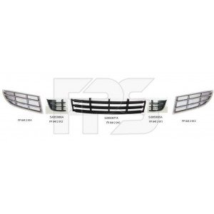 Решетка пластиковая AS07353900 на SKODA FABIA 2010-2014