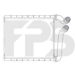 Радіатор печі AS07353729 на VOLKSWAGEN TIGUAN 2007-2011