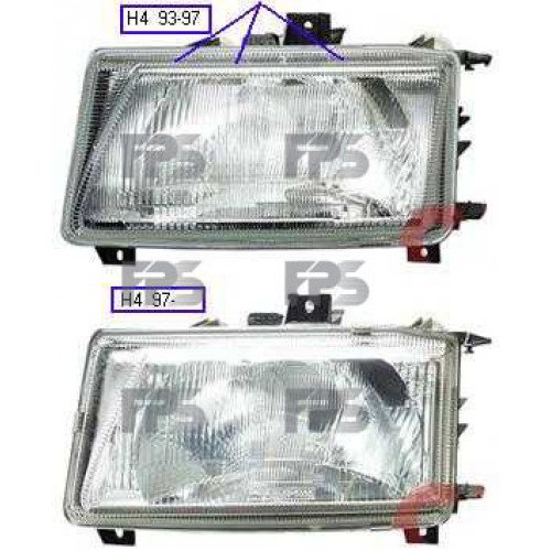 Передня фара AS08113972 на SEAT INCA 1995-2004