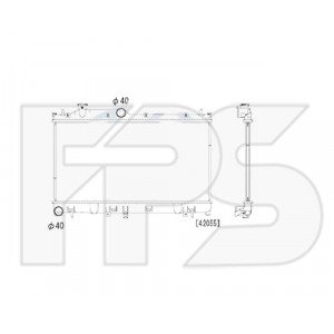 Радиатор охлаждения AS07354129 на SUBARU FORESTER (SJ) 2013-2018
