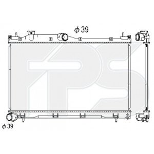 Радиатор охлаждения AS07354135 на SUBARU FORESTER (SK) 2021-