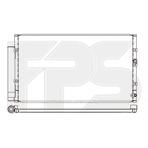 Кондесатор кондиционера AS07354146 на TOYOTA GT86 2012-