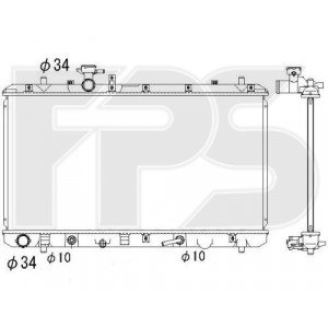 Радіатор охолодження AS07354390 на SUZUKI SX 4 HB/SDN 2006-2014
