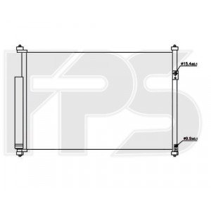 Кондесатор кондиціонера AS07354394 на SUZUKI GRAND VITARA 2012-2014