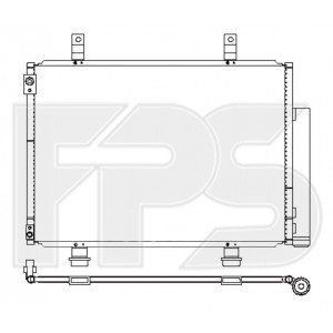 Кондесатор кондиционера AS07354397 на SUZUKI SWIFT 2010-2016
