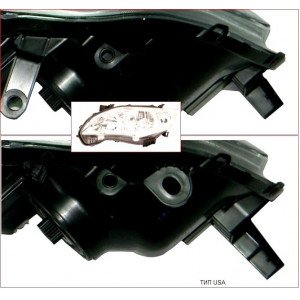 Фара передняя AS07354779 на TOYOTA COROLLA (E14 USA E15 EUR) 2007-2013
