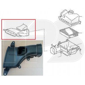 Корпус повітряного фільтра AS07354821 на TOYOTA CAMRY (XV50) EUR 2014-2017