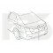 Смужка пластикова AS07354823 на TOYOTA CAMRY (XV50) EUR 2011-2014