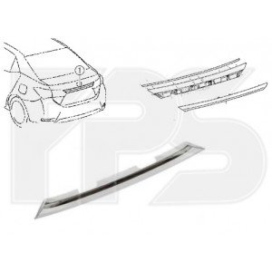 Полоска пластиковая AS07354847 на TOYOTA COROLLA (E18 EUR) 2013-2016