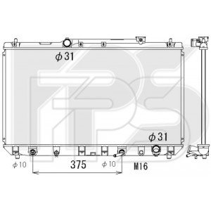 Радиатор охлаждения AS07354503 на TOYOTA CAMRY (XV20) 1997-2001